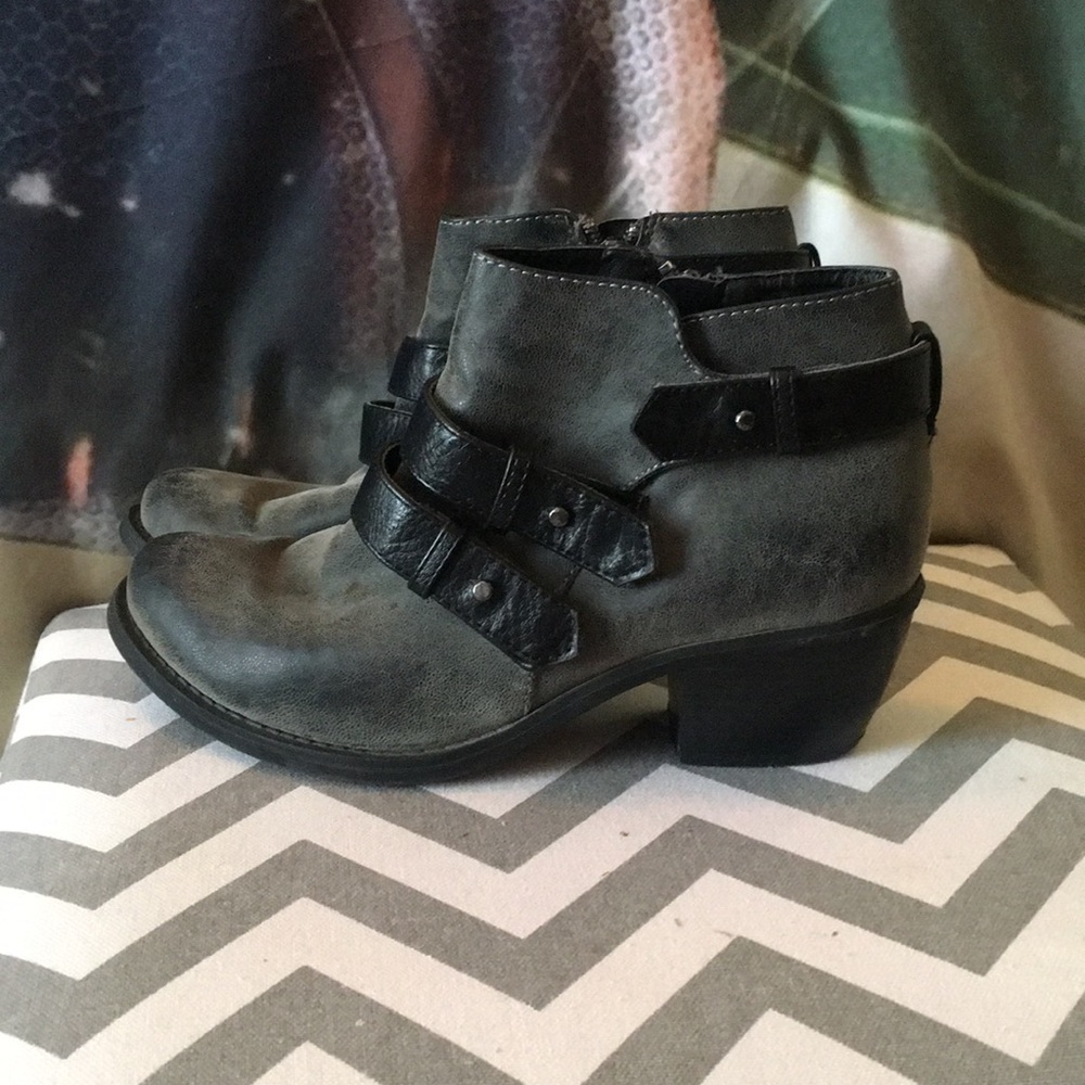 Black Moto booties